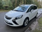 WHITE 2015 VAUXHALL ZAFIRA TOURER SRI CDTI S/S - Photo 8