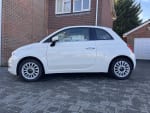 WHITE 2015 FIAT 500 LOUNGE - Photo 7