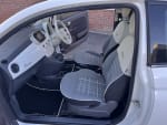 WHITE 2015 FIAT 500 LOUNGE - Photo 17