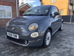 GREY 2018 FIAT 500 LOUNGE - Photo 5