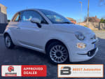 WHITE 2015 FIAT 500 LOUNGE - Photo 1