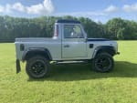 SILVER AND BLACK 2006 LAND ROVER DEFENDER 90 TD5 - Photo 3