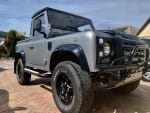 SILVER AND BLACK 2006 LAND ROVER DEFENDER 90 TD5 - Photo 1