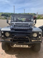 SILVER AND BLACK 2006 LAND ROVER DEFENDER 90 TD5 - Photo 11