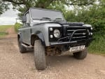 SILVER AND BLACK 2006 LAND ROVER DEFENDER 90 TD5 - Photo 14
