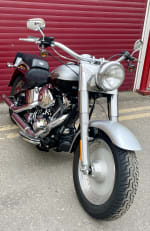 Silver and black anniversary  2003 HARLEY DAVIDSON FLSTFI Anniversary fatboy  - Photo 12