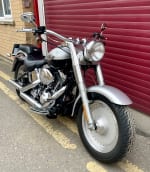 Silver and black anniversary  2003 HARLEY DAVIDSON FLSTFI Anniversary fatboy  - Photo 19