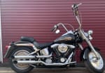 Black  1998 HARLEY DAVIDSON FLSTF - Photo 1