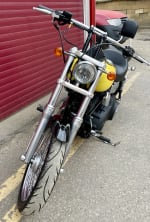 Black flame custom  2007 HARLEY DAVIDSON FXDB - Photo 6