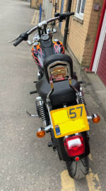 Black flame custom  2007 HARLEY DAVIDSON FXDB - Photo 8