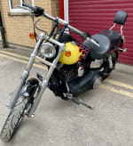 Black flame custom  2007 HARLEY DAVIDSON FXDB - Photo 17