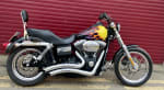 Black flame custom  2007 HARLEY DAVIDSON FXDB - Photo 1