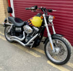 Black flame custom  2007 HARLEY DAVIDSON FXDB - Photo 23