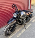 Black / brushed steel 2015 DUCATI SCRAMBLER - Photo 4