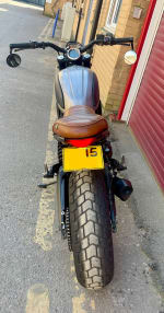 Black / brushed steel 2015 DUCATI SCRAMBLER - Photo 11