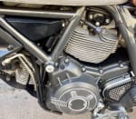 Black / brushed steel 2015 DUCATI SCRAMBLER - Photo 18