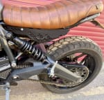 Black / brushed steel 2015 DUCATI SCRAMBLER - Photo 19