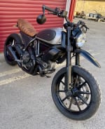 Black / brushed steel 2015 DUCATI SCRAMBLER - Photo 23