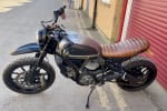 Black / brushed steel 2015 DUCATI SCRAMBLER - Photo 25