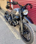 Black / brushed steel 2015 DUCATI SCRAMBLER - Photo 30