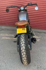 Black / brushed steel 2015 DUCATI SCRAMBLER - Photo 31