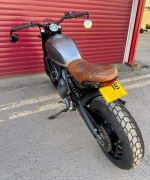 Black / brushed steel 2015 DUCATI SCRAMBLER - Photo 34