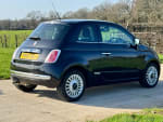 BLACK 2010 FIAT 500 LOUNGE S-A - Photo 10