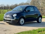 BLACK 2010 FIAT 500 LOUNGE S-A - Photo 12