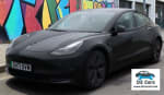 BLACK 2022 TESLA MODEL 3 LONG RANGE AWD - Photo 2