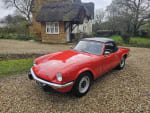 RED 1972 TRIUMPH SPITFIRE - Photo 9