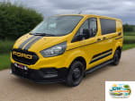 YELLOW 2022 FORD TRANSIT CUSTOM 340LEADER EBLUE - Photo 3