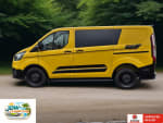 YELLOW 2022 FORD TRANSIT CUSTOM 340LEADER EBLUE - Photo 4