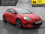 RED 2014 Vauxhall ASTRA GTC - Photo 1