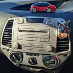 RED 2010 HYUNDAI I20 COMFORT - Photo 8