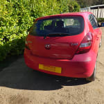 RED 2010 HYUNDAI I20 COMFORT - Photo 9