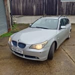 SILVER 2005 BMW 525D SE TOURING AUTO - Photo 14