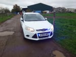 WHITE 2013 FORD FOCUS EDGE TDCI 115 - Photo 2