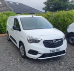 WHITE 2021 VAUXHALL COMBO 2300 SPORTIVE TD S/S - Photo 2