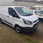 WHITE 2018 FORD TRANSIT CUSTOM 290 - Photo 1