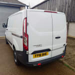 WHITE 2018 FORD TRANSIT CUSTOM 290 - Photo 3