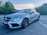 SILVER 2015 MERCEDES-BENZ E220 SE AMG BLUETEC AUTO CONVERTIBLE CABRIOLET - Photo 10