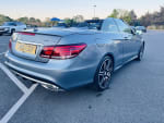 SILVER 2015 MERCEDES-BENZ E220 SE AMG BLUETEC AUTO CONVERTIBLE CABRIOLET - Photo 8