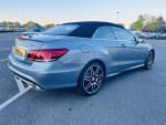 SILVER 2015 MERCEDES-BENZ E220 SE AMG BLUETEC AUTO CONVERTIBLE CABRIOLET - Photo 23