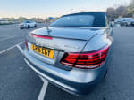 SILVER 2015 MERCEDES-BENZ E220 SE AMG BLUETEC AUTO CONVERTIBLE CABRIOLET - Photo 28