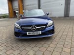 BLUE 2019 MERCEDES-BENZ C 300 AMG LINE AUTO - Mobile Upload