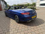 BLUE 2019 MERCEDES-BENZ C 300 AMG LINE AUTO - Mobile Upload