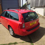 RED 2011 VOLVO V50 AUTHORITIES D3 AUTO - Photo 3