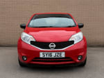 Engine bay of 2016 Nissan Note Visia showing petrol engine