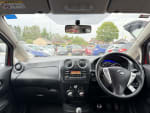 Interior dashboard and seating of Nissan Note Visia
