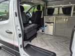 WHITE 2023 RENAULT TRAFIC SL28 B-NESS + BLUE DCI  4  Berth  Camper van - Imaging+